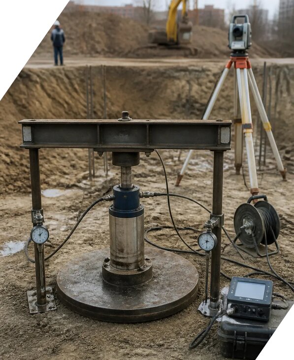 Испытание грунта статической нагрузкой в Балахне от 26120 р.| ЭкспертизаРоссия