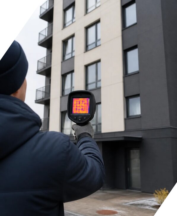 Тепловизионное обследование зданий в Балахне от 5224 р. | ЭкспертизаРоссия