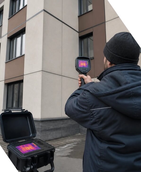 Тепловизионное обследование зданий и сооружений в Балахне